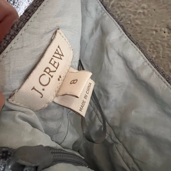 J.Crew Two Piece Suiting Cotton Boucle Tweed jacket and Pencil Skirt Suit - Picture 14 of 14